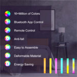 Sansai RGB LED Floor Lamp QL-F044 - [AuStock] - Image 3