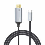 Hoco-(UA13)-USB-C-To-HDMI-cable-180cm---Gray