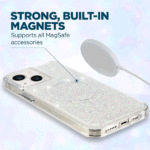 Case-Mate Twinkle Case - MagSafe For iPhone 14 (6.1") - Diamond - Image 2