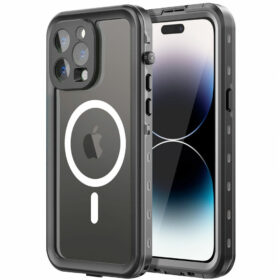 Redpepper-Waterproof-MagSafe-Case-For-iPhone-14-Pro-Max-(6.7)---Black