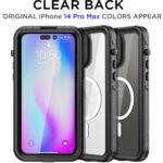 Redpepper Waterproof Case For iPhone 14 - Black - Image 4