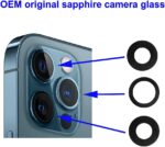 STS Rear Camera Lens Glass Replacement  for iPhone 14 Pro / 14 Pro Max (3 PCS) - Image 2