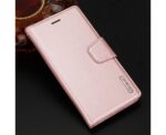 Hanman PU Leather Flip Case with Latch for Google Pixel 7 Pro - Rose Gold
