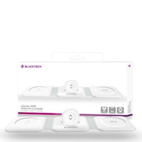 Blacktech aSeries 3 in 1 20W Wireless Charger Dock for iWatch Airpod