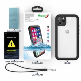 Redpepper Waterproof Case For Samsung Galaxy S22 Ultra - Black
