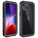 Black Waterproof Heavy Duty case For iPhone 13 Case