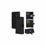 Goospery Blue Moon For Samsung S9 Plus Wallet Case Black - Image 3