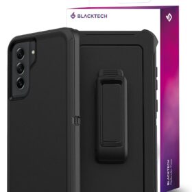 Blacktech Case for Samsung Galaxy S24 Ultra - Black: Durable and Stylish Phone Protection