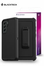 Blacktech Case for Samsung Galaxy S24 - Black: Durable and Stylish Phone Protection