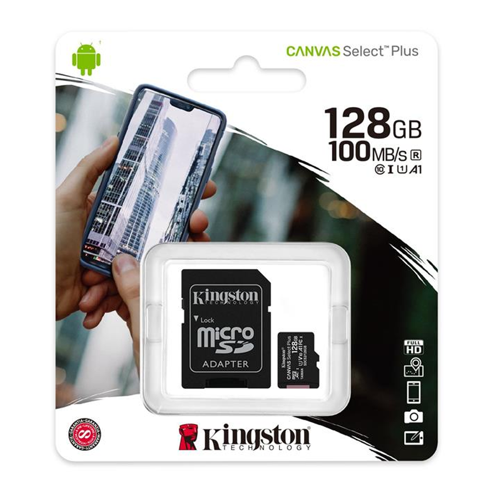 Kingston-Powerful-Performance,-Speed-and-Durability,-SDCS2-128GB Kingston SDCS2/128GB: High-Speed, Durable, Powerful Performance Memory Card - Image 1