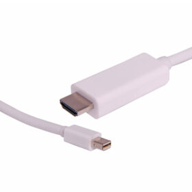 Get 1.8m Mini DisplayPort to HDMI-Type Plug Lead P7396 - High-Quality Video and Audio Transmission from Altronics