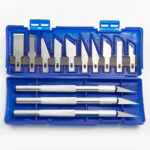13-Piece Aluminum Alloy Carving Knife Set for Precision Cutting