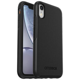 Black Otter Box Symmetry Back Cover for iPhone XS Max 6.5 - Durable Device Protection