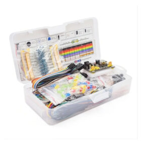 Get Started with DIY Electronics: Arduino R3 Compatible Electronic DIY Kit with 830 Tie-Points Breadboard and Components Set in a Box