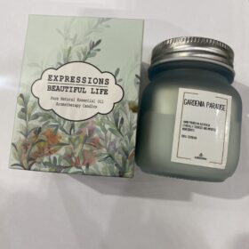 Pure Natural Essential Oil Aromatherapy Candle - Gardenia Paradise