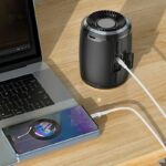 Hoco UPA22 USB-C to AUX Silicone Cable - White: A Convenient and Stylish USB-C to AUX Cable - Image 4