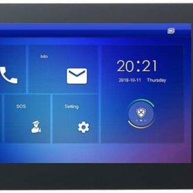 Dahua Digital VTH 7-Inch Touch Screen IP Indoor Monitor, VTH2421FW-P