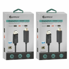 Sansai Displayport To HDMI Male To Male Cable 1.5m