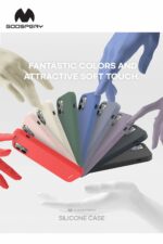 Goospery Mercury Silicone Case For iPhone 15 Pro