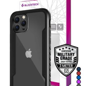 BLACKTECH Defense Shield Aluminum Alloy for iPhone 16 Pro  (6.3")