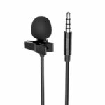 Lapel Microphone Hoco L14, (with clip, TRRS 3.5 mm, 2 m) - Image 2