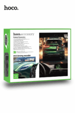 Hoco Dual Car Dashcam Driving Recorder 1080p with Display + Rear View Camera DV3 - Image 3