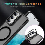 Brand New Transparent Cover with Magnetic Charge For S24 Ultra - Image 2