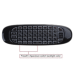 Fly Air Mouse C120 RGB 7 Backlight Wireless Backlit Keyboard 2.4G Remote Control - Image 3