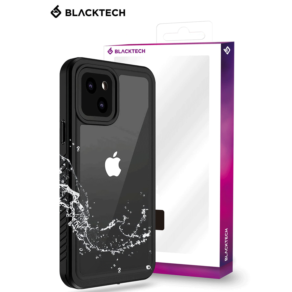 ip15wtrproofcase BLACKTECH Waterproof Case For iPhone 15 Plus - Image 1