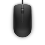 Dell Optical Mouse MS116-BK Black - High-Quality and Reliable Computer Mouse