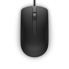 Dell Optical Mouse MS116-BK Black - High-Quality and Reliable Computer Mouse
