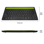 Multi-Platform Bluetooth Keyboard-Black - Image 3