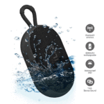 Philex Ultra Portable Wireless Bluetooth Speaker Assorted - Black - Image 3