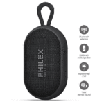 Philex Ultra Portable Wireless Bluetooth Speaker Assorted - Black
