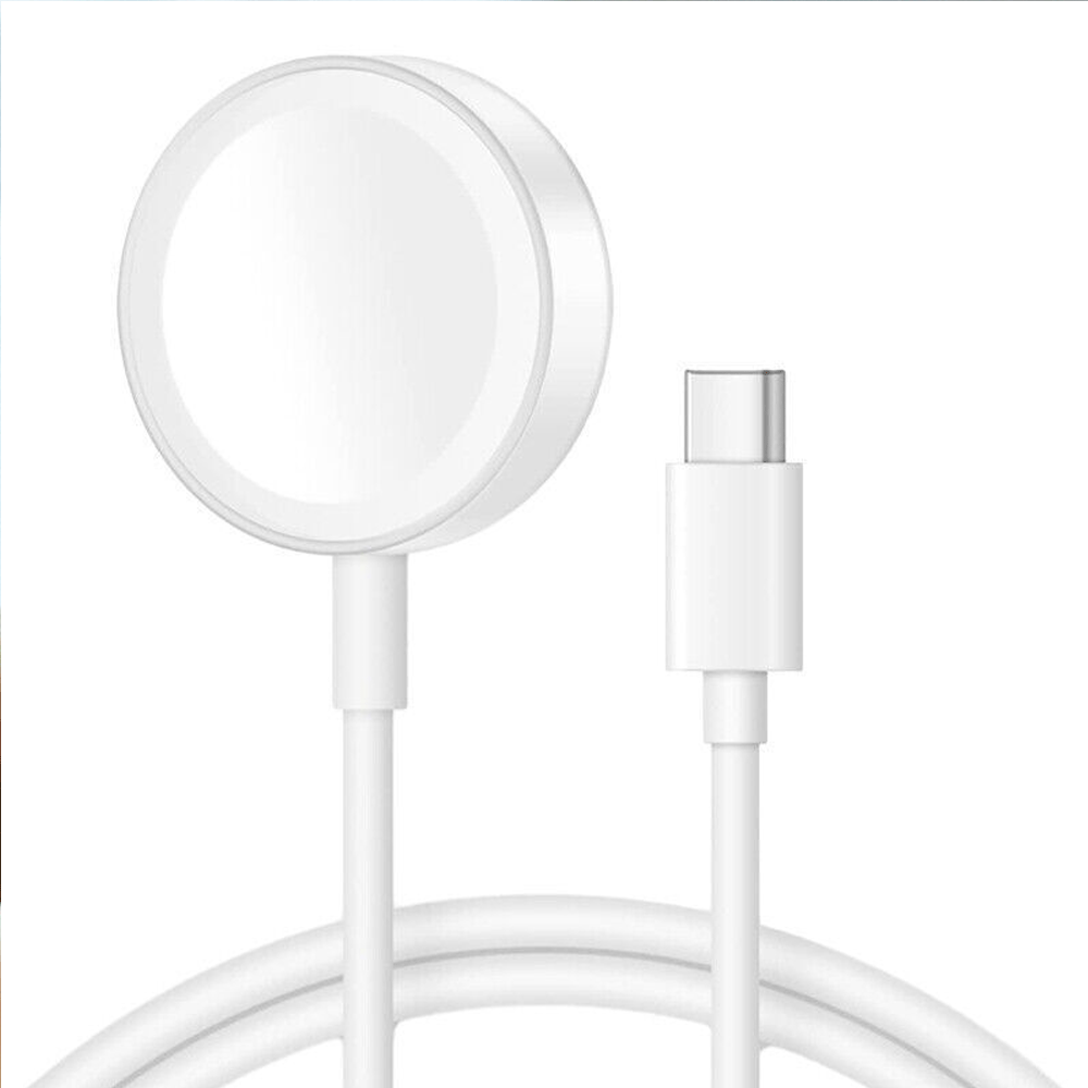 apple-watch-type-c Original Apple Watch Magnetic Charger Type C Charging Cable compatible with Series 8/7/6/5/4/3/2/1. - Image 1