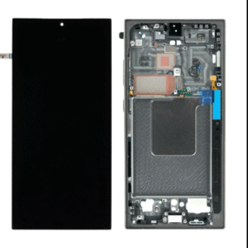 Samsung Galaxy S24 ultra (s928 LCD) lCD touch digitizer screen with frame Aseembly (Black)