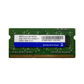 Adata 2GB DDR3 RAM 1Rx8 PC3-12800S Laptop Memory