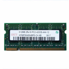 Hynix 512MB DDR2 RAM 2Rx16 PC2-4200S Laptop Memory