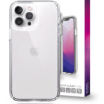 BLACKTECH Hard Protective Case - Clear for iPhone 15 Pro