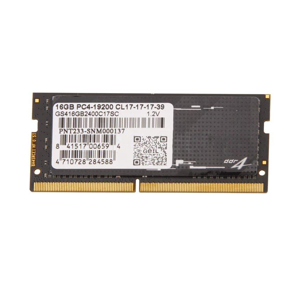 Giel-16gb Giel 16GB DDR4 RAM PC4-19200 CL17-17-17-39 Laptop Memory - Image 1
