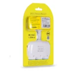 Hoco C1 Car Charger Splitter - White - Image 2