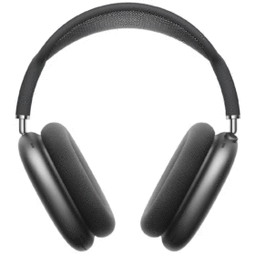 Max Wireless Over-Ear Headphones Apple Air Pods, Active Noise Cancelling-black