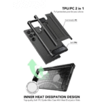 Carbon Wave for  Samsung Galaxy S24 - black - Image 4