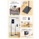 Hoco DH12 Balu Tablet Stand - Black - Image 7