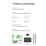 Hoco DH12 Balu Tablet Stand - Black - Image 10