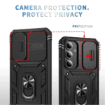 Magnetic Flex Shock for  Samsung Galaxy S24 Plus- black - Image 8