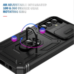 Magnetic Flex Shock for  Samsung Galaxy S24 Plus- black - Image 2