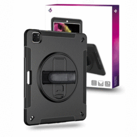 Defender Blacktech Case for   Samsung Galaxy Tab S9 plus - Black