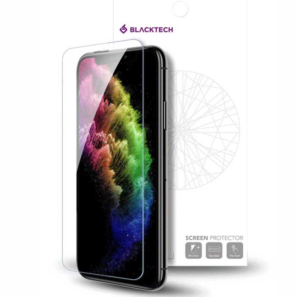 qw Blacktech Front Tempered Glass Screen Protector for Galaxy Z Flip 6 - Image 1