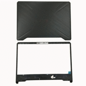 LCD Back Cover and Front Bezel for ASUS TUF Gaming FX505/FX505G/FX505GD/FX505D/FX86/FX95 - Black